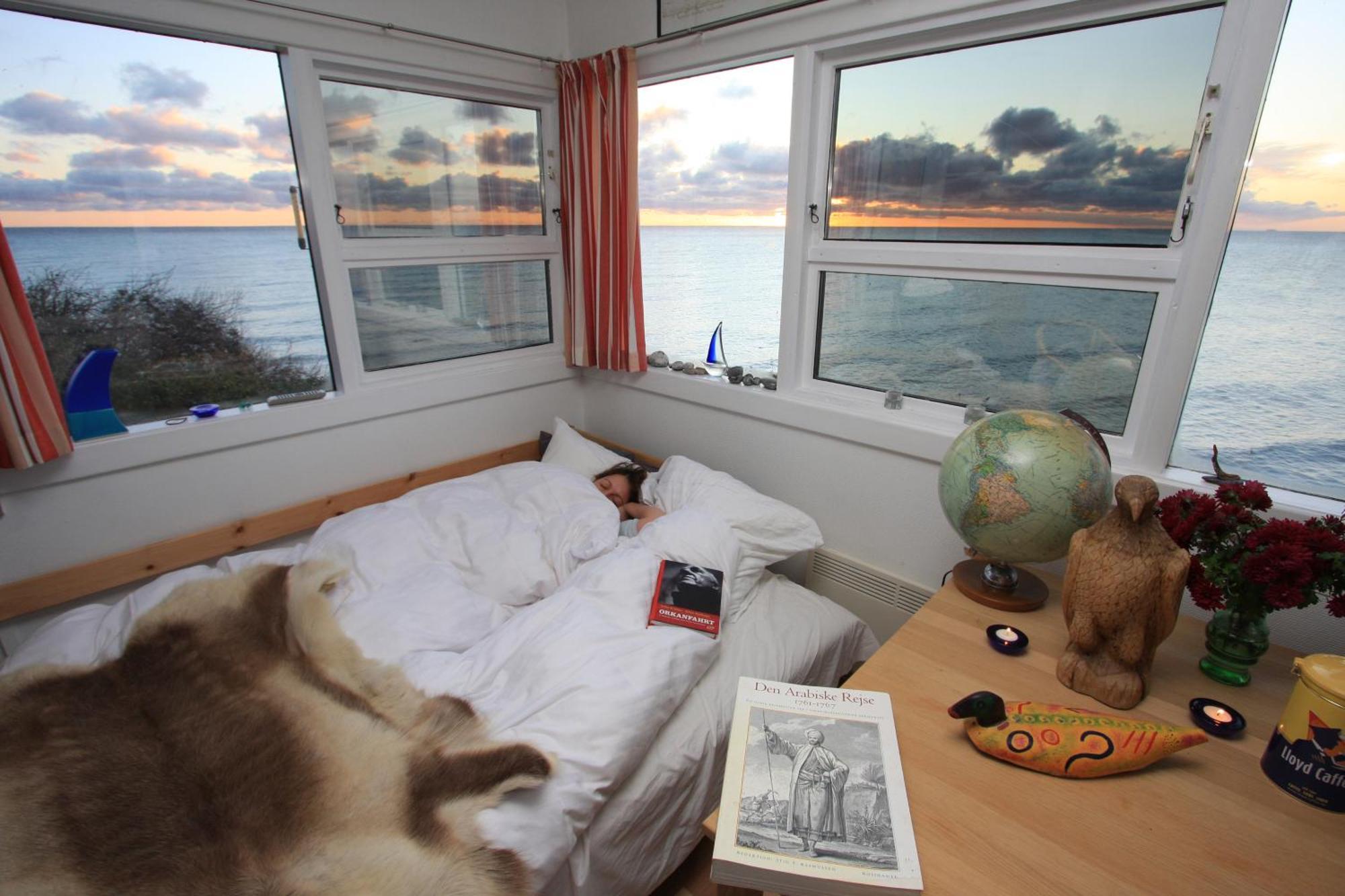 The Lighthouse Cabin Borre المظهر الخارجي الصورة